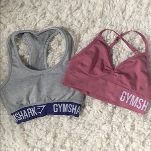 2 GYMSHARK SPORTS BRAS